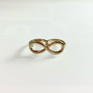 FOREVER 21 INFINITY SYMBOL DOUBLE KNUCKLE RING
